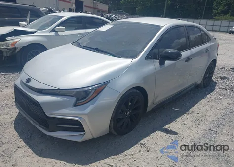 2022 Toyota Corolla Se Nightshade Edition from USA, damaged, VIN 5YFS4MCE1NP121810